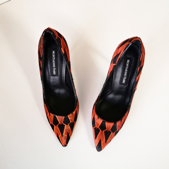 MONTAIGNE PARIS leather heels - Picture 2 of 7